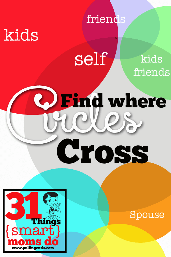 Find what you and others have in common. It's what smart moms (and smart women in general) do. I've learned a lot about this as a labor and delivery nurse. Circles always cross, you just sometimes have to hunt for it.