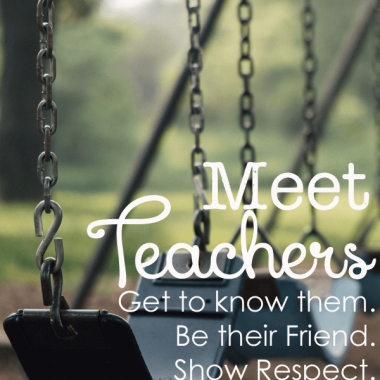 Meet your teacher. Be their friend. Find out about THEM. They have your child for more waking hours than you often do. Be there for them, like they are there for you. You might even find some perks along the way. #pullingcurls