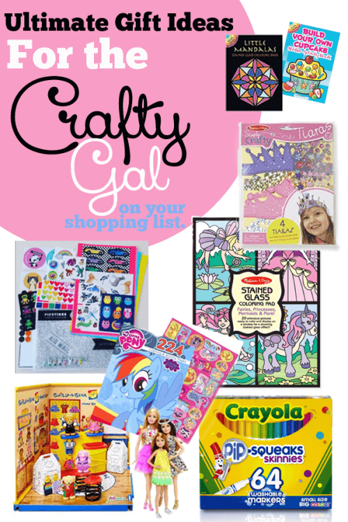 Girl gift ideas - Craft gifts for Christmas and craft gifts for kids make for a fun present!