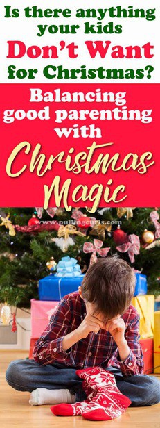 Greedy kids / parenting at Christmas