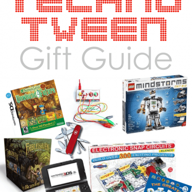 Is your tween a tech-head? Do they love all things electronics. Check out this gift guide to spark your holiday ideas to give THEM something to spark their curiosity!