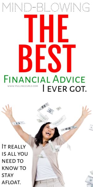 The best financial advice