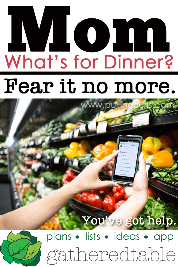 Mom, WHAT'S FOR DINNER? brings fear to the hearts of every mom. But NO MORE. Gathered Table has your back. Let's do dinner.