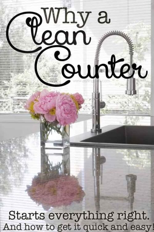 counters clean | vinegar | natural | microfiber | keeping