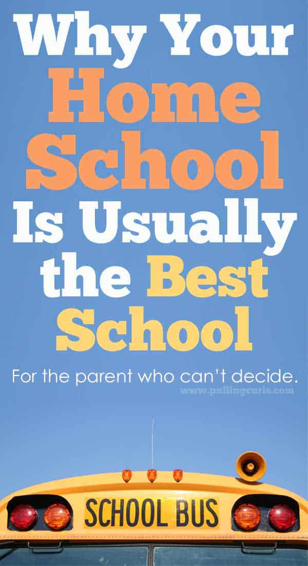 What school should I send my child to? Your home school, is often the best school. And here's why. via @pullingcurls