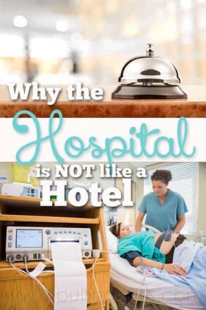 it is easy to confuse a hospital and a hotel. Both provide the same basic services, but they are VERY different, and here's why!
