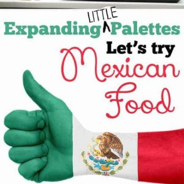 Do you have kids who just want the basic "kid fare" and don't extend themselves much beyond that? Let's head into new territory with our tongues and try a few things. All baby steps to loving lots of different flavors!