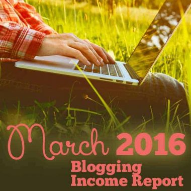 March 2016 saw income rise THREE times more than last year. Come find out what I'm doing!