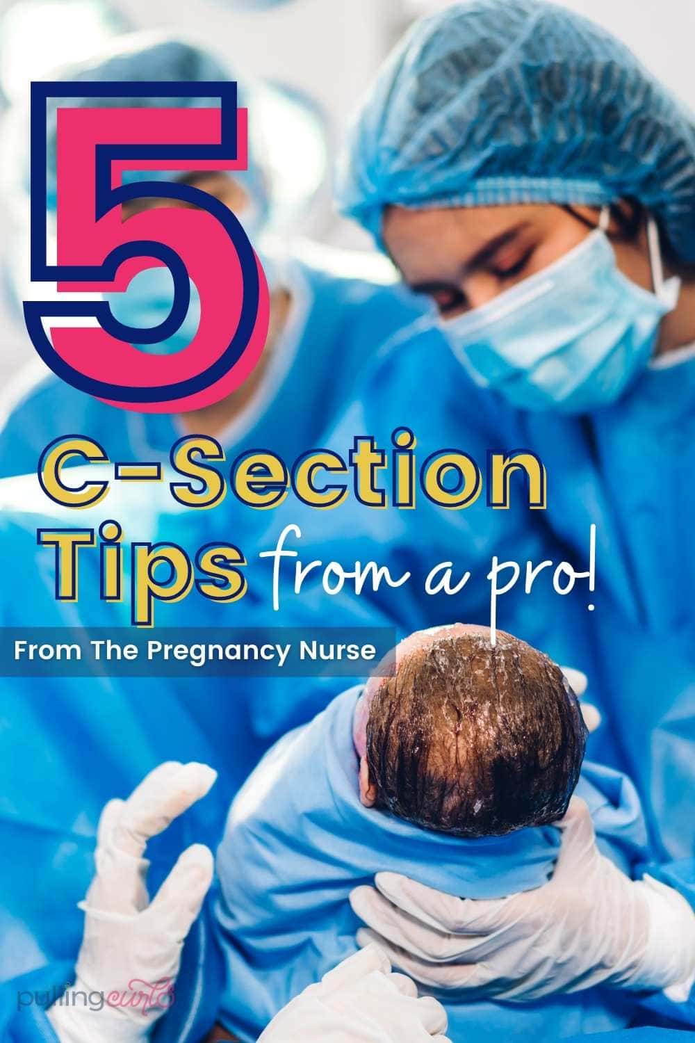 Having C-section can feel really scary.  Will you be left cut in two like a bad magician’s assistant or will it be easier than a vaginal delivery?  So many unknowns!   I've had a lot of people emailing me asking for c-section tips. And you know me, I love to give what the people want!  Here are 5 C-Section Tips that might ease your mind a bit: via @pullingcurls