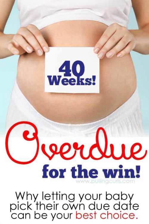 Why you want to go the FULL 40 weeks. Your baby was meant to grow with a placenta that long, and here's some ways to make it through!