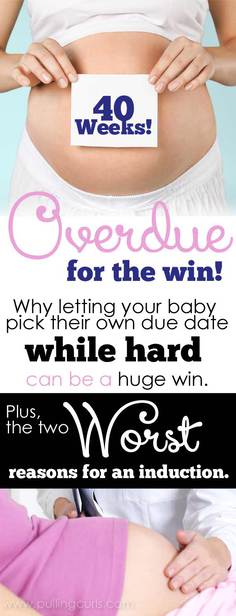 Being pregnant might seem like it will last forever, but trying to go the full 40 weeks is a gift to your baby. Feel free to drop some things and just gestate, but DO IT!