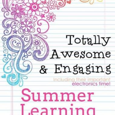 Summer learning is great when you just have small kids. If you're hoping for a summer NOT filled with electronics, see what I'm doing to create a balance.