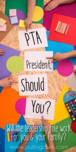 Should you or shouldn't you? This PTA story leads you through the triumphs and failures of my year as PTO president. Come find out if it's for you.