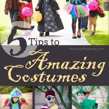 Amazing Halloween costumes don't have to take a lot of time or a lot of money, see my tips for creating costumes your kids will love with little time OR money.