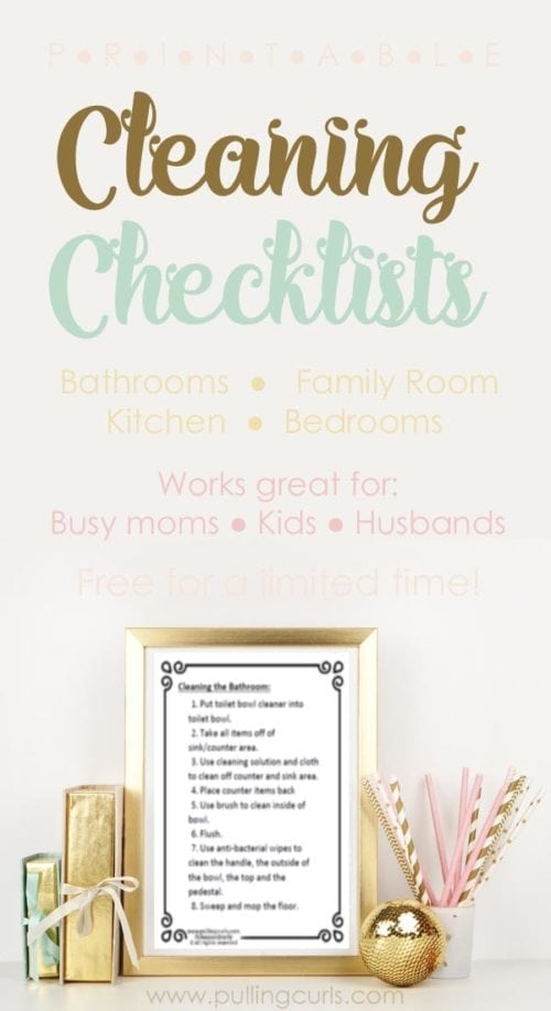 cleaning list | deep | printable | for kids | daily | husband | by room | weekly | for house | detailed | whole house