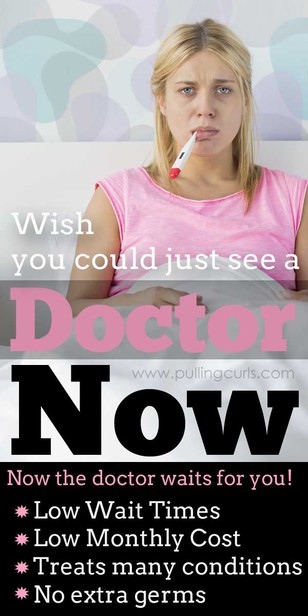 Tired of not getting your medical needs tended to because the doctor is just out of reach? Now you can and keep your family at home (and germ-free) for much less than the cost of an in-office visit!