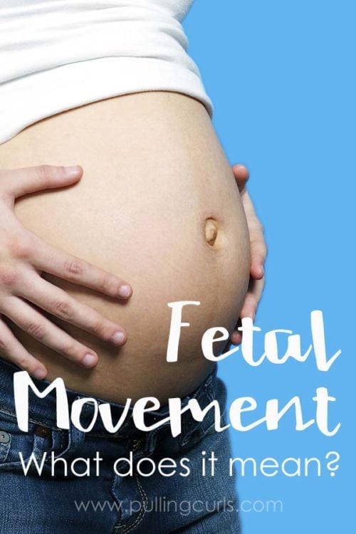 Decreased fetal movement