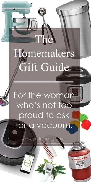 Homemaker gifts - ideas - friends - Christmas - fun - life - mom - mixer - cooking - chef - kitchen - floors - cleaning via @pullingcurls