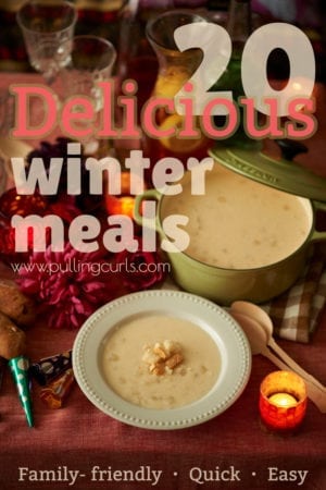 Winter meals | healthy | quick | easy | crock pot | easy | hearty| cheap | cozy | warm | dinners |