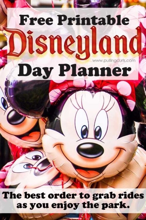 Disneyland printable | rides | planning | day | secrets | best | lines | wait