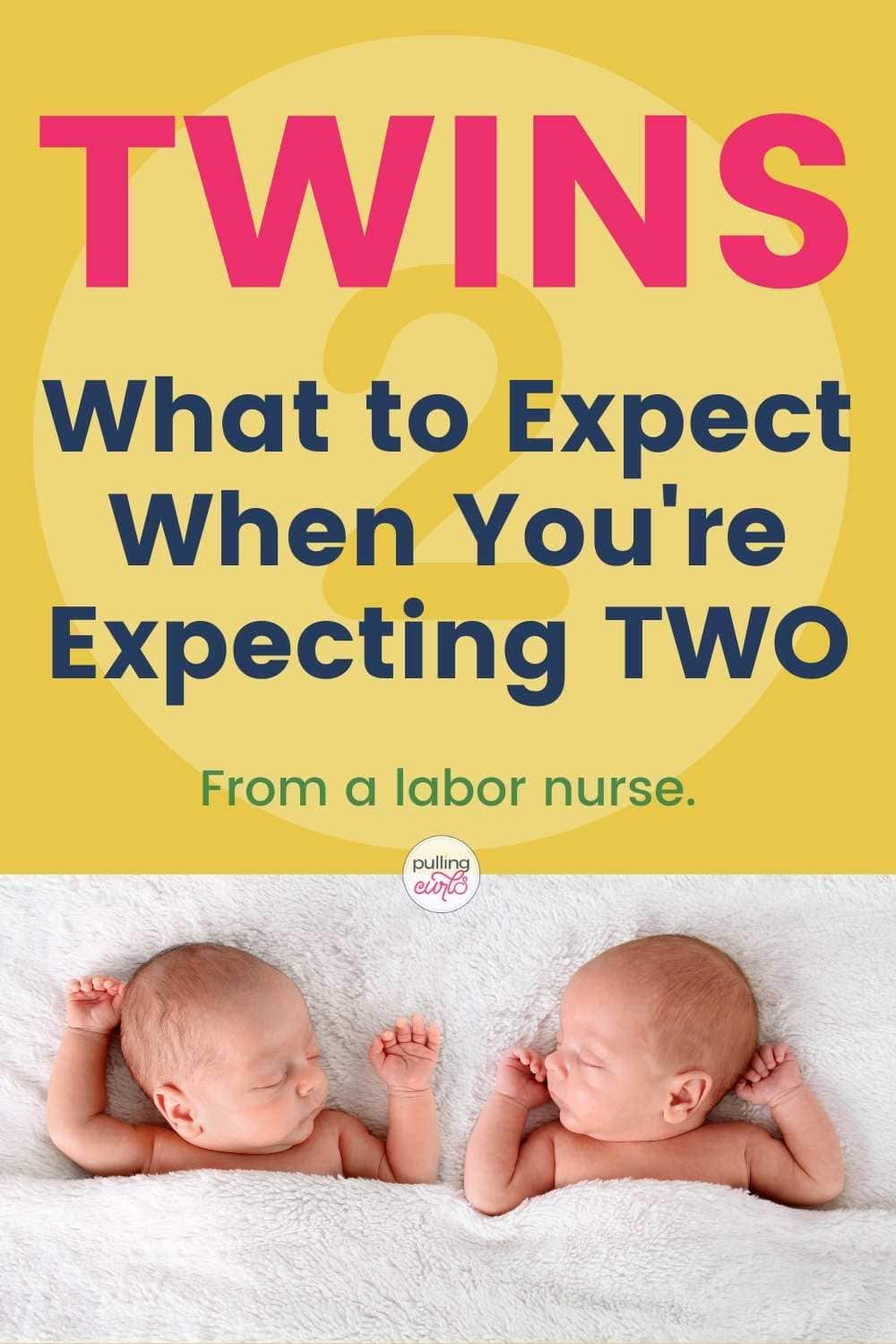 what is different about being pregnant with twins? via @pullingcurls