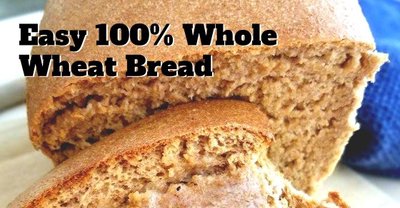 Best Whole Wheat Bread Recipe: 100% whole wheat bread for sandwiches