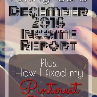 blogger income report | extra money | tips | track ideas | Pinterest