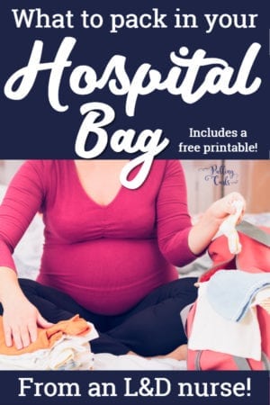 What should I pack in my hospital bag?