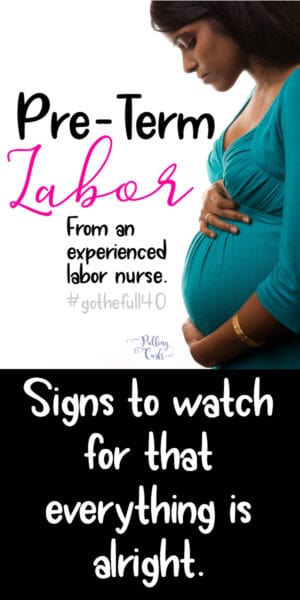 In this post, we'll talk what can cause premature birth and what to watch for. Ten percent of all births are premature. You'll find out if you're at risk and what you can do!