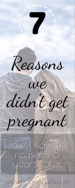 didn't get pregnant | infertility | can't get pregnant | getting pregnant via @pullingcurls