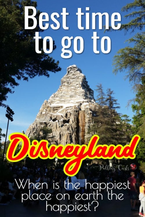 best time to visit disneyland florida