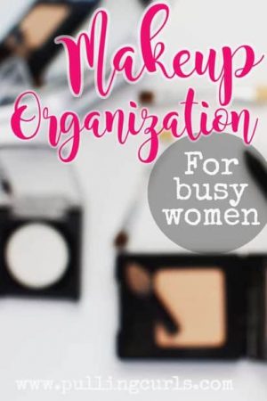 makeup organization | DIY | easy | vanity | ideas | storage