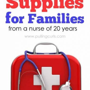 First aid supplies are general things most families keep on hand for emergencies. They aren't going to cover EVERY emergency, but most of them. As an RN for 20 years I have a good idea of what to keep on hand.