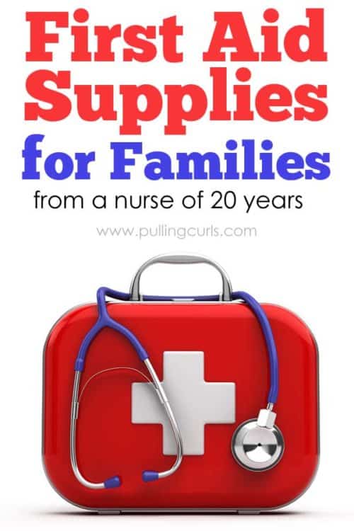 first aid kit supplies/ checklist / families / where to buy / summer