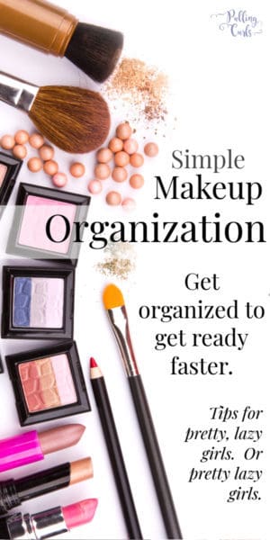 DIY Makeup Organization