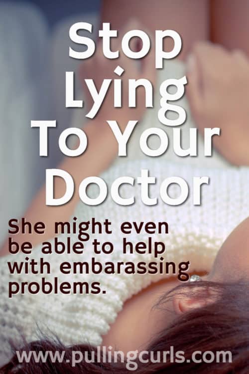 Stop lying to your doctor about urinary incontinence