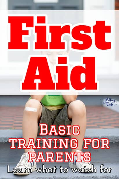 These first aid tips are AWESOME for parents. Keep cool during the eventual casualties of summer. via @pullingcurls