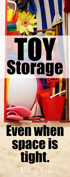 Everyone is looking for playroom ideas -- having small spaces to store many toys is a big problem -- but easily fixed!