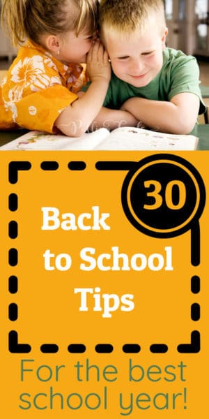 back to school tips