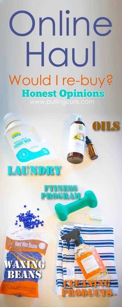 Online Haul -- Green Laundry Fills / Oils / wax Beans / Grove / Cleaning Products