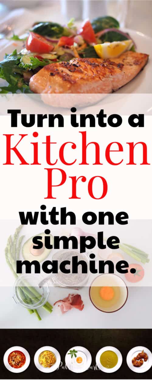 ever wish you didn't have to stand over your stove? The Bellini kitchen master will save you time and energy! It blends, chops, steams, cooks, and changes diapers. Almost. ;)