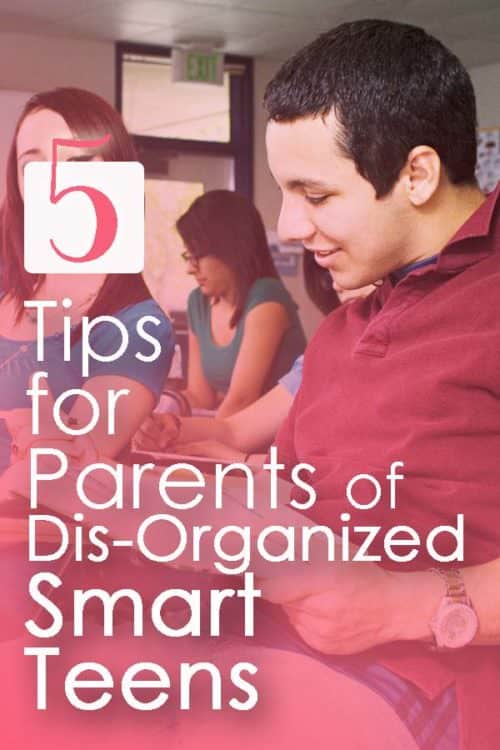 Not all teens are organized, and teen boys especially often suffer from being disorganized and not doing as well in school because of it. high school is a time to push and let go. Find out how.