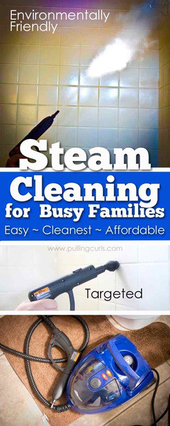 Steam Clean Machines are there to get things the MOST clean.  Come find an awesome portable machine that will clean furniture, bathrooms and more! via @pullingcurls