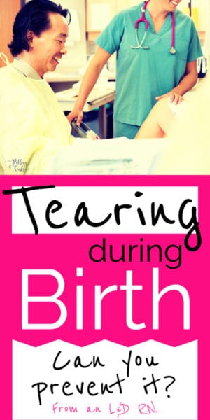 Tearing during birth