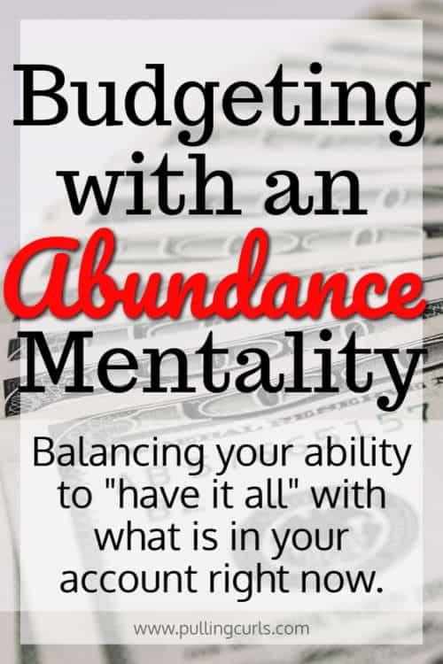 Abundance mentality budgeting is a way of sound accounting combined with being able to receive all the abundance that is offered to you!  It's a difficult balance. Tips / money / living on a budget / grocery / family