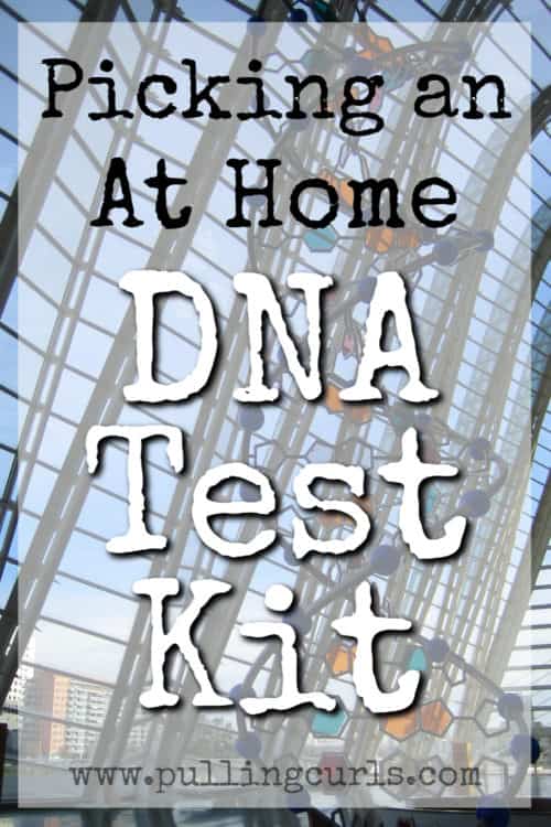 DNA test kits.