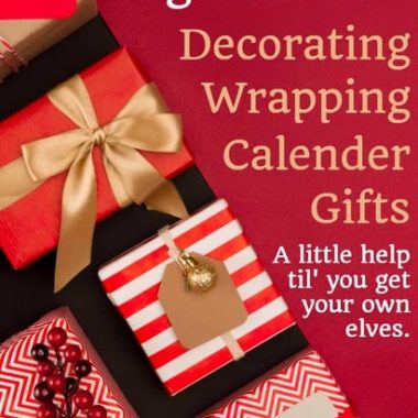 Christmas organization / holidays / wrapping / gifts / free printable