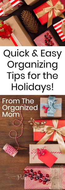 Christmas organization / holidays / wrapping / gifts / free printable via @pullingcurls