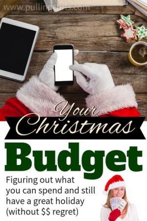 deciding on your Christmas budget