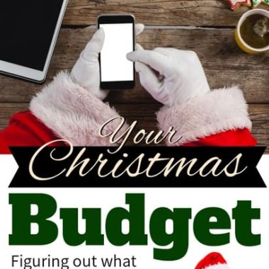 deciding on your Christmas budget
